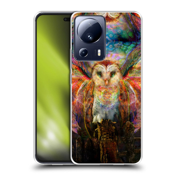 Jumbie Art Visionary Owl Soft Gel Case for Xiaomi 13 Lite 5G