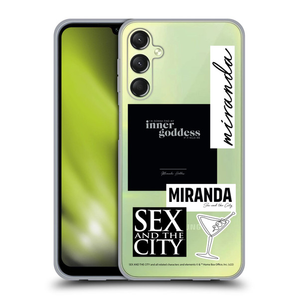 Sex and The City: Television Series Characters Inner Goddess Miranda Soft Gel Case for Samsung Galaxy A24 4G / Galaxy M34 5G