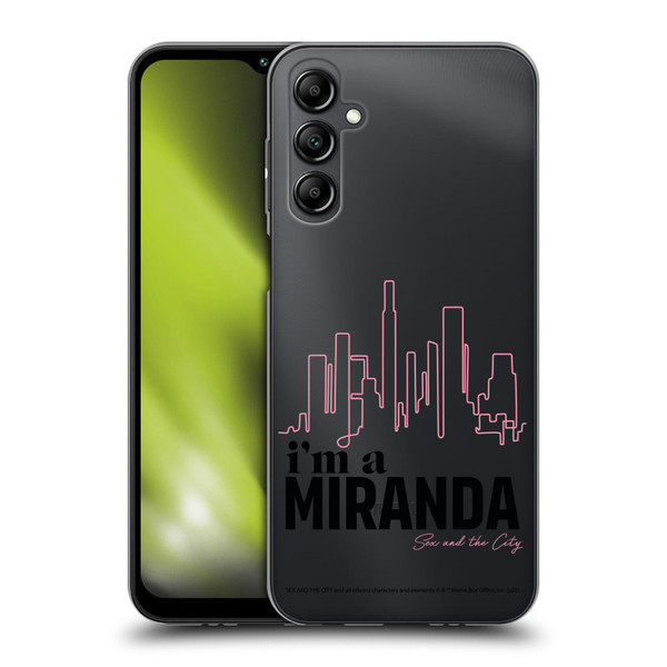 Sex and The City: Television Series Characters I'm A Miranda Soft Gel Case for Samsung Galaxy M14 5G