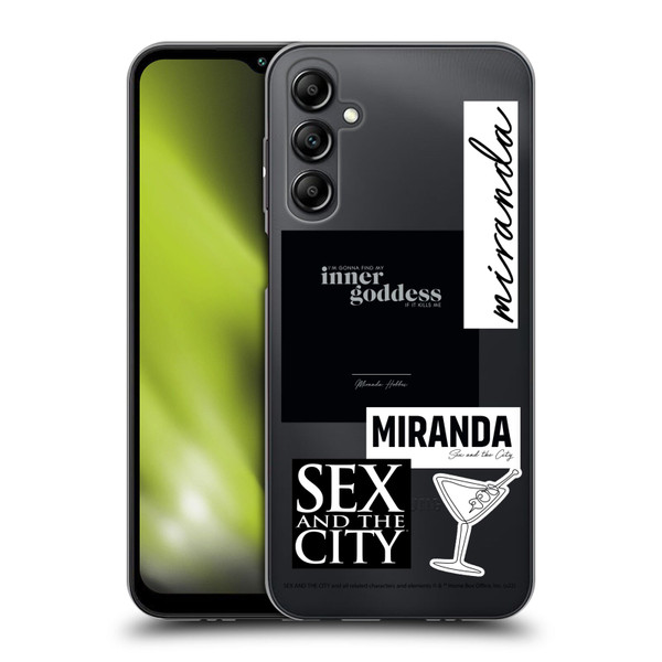 Sex and The City: Television Series Characters Inner Goddess Miranda Soft Gel Case for Samsung Galaxy M14 5G