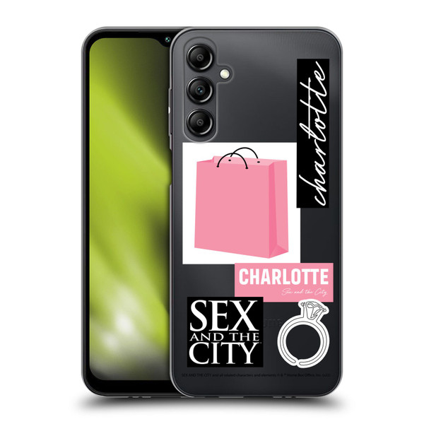 Sex and The City: Television Series Characters Shopping Bag Charlotte Soft Gel Case for Samsung Galaxy M14 5G