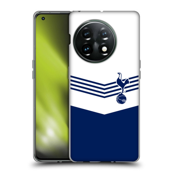 Tottenham Hotspur F.C. Badge 1978 Stripes Soft Gel Case for OnePlus 11 5G