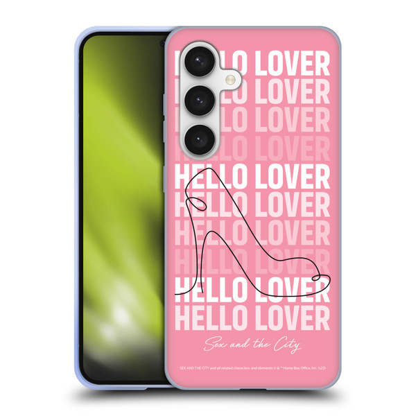 Sex and The City: Television Series Characters Hello Lover Carrie Soft Gel Case for Samsung Galaxy S24 5G