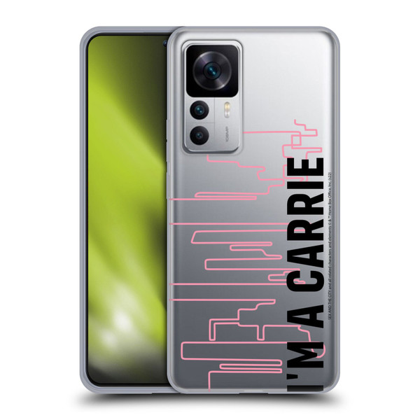 Sex and The City: Television Series Characters Carrie Soft Gel Case for Xiaomi 12T 5G / 12T Pro 5G / Redmi K50 Ultra 5G