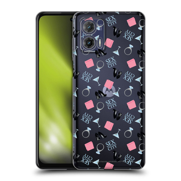 Sex and The City: Television Series Graphics Pattern Soft Gel Case for Motorola Moto G73 5G