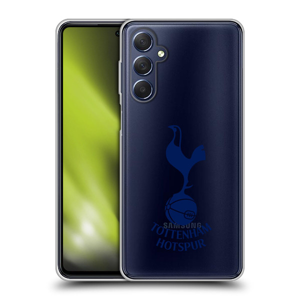 Tottenham Hotspur F.C. Badge Blue Cockerel Soft Gel Case for Samsung Galaxy M54 5G
