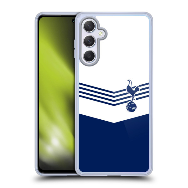 Tottenham Hotspur F.C. Badge 1978 Stripes Soft Gel Case for Samsung Galaxy M54 5G