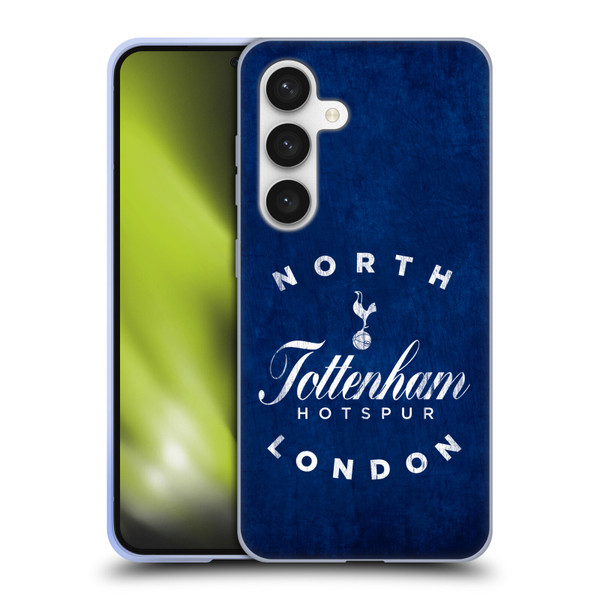 Tottenham Hotspur F.C. Badge North London Soft Gel Case for Samsung Galaxy S24 5G