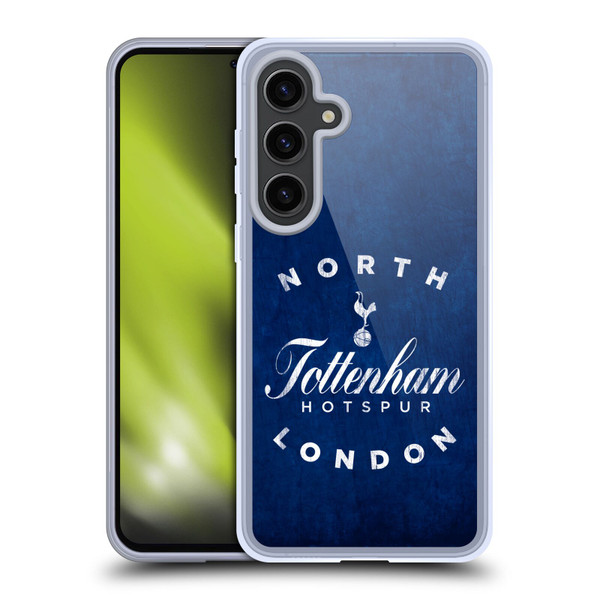 Tottenham Hotspur F.C. Badge North London Soft Gel Case for Samsung Galaxy S24+ 5G