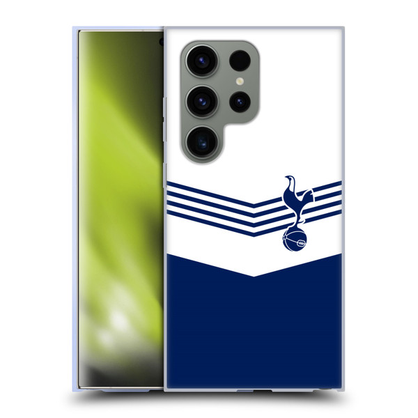 Tottenham Hotspur F.C. Badge 1978 Stripes Soft Gel Case for Samsung Galaxy S24 Ultra 5G