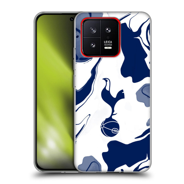 Tottenham Hotspur F.C. Badge Blue And White Marble Soft Gel Case for Xiaomi 13 5G