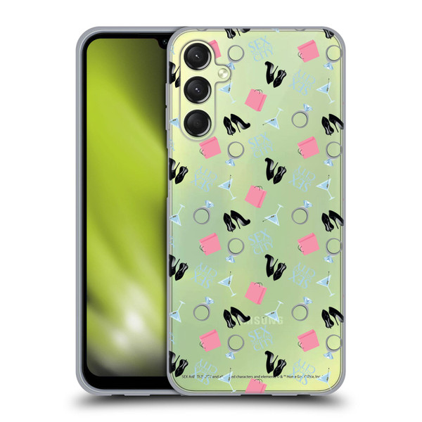 Sex and The City: Television Series Graphics Pattern Soft Gel Case for Samsung Galaxy A24 4G / Galaxy M34 5G
