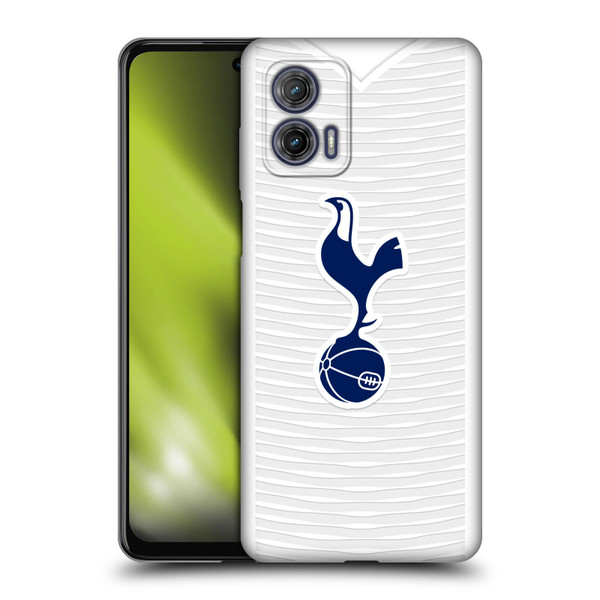 Tottenham Hotspur F.C. 2021/22 Badge Kit Home Soft Gel Case for Motorola Moto G73 5G