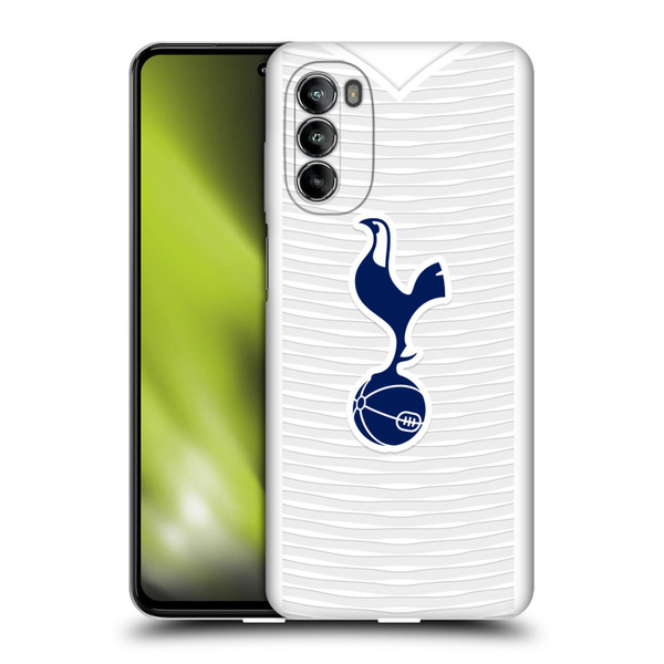 Tottenham Hotspur F.C. 2021/22 Badge Kit Home Soft Gel Case for Motorola Moto G82 5G