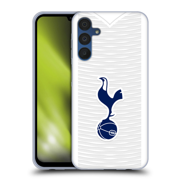 Tottenham Hotspur F.C. 2021/22 Badge Kit Home Soft Gel Case for Samsung Galaxy A15