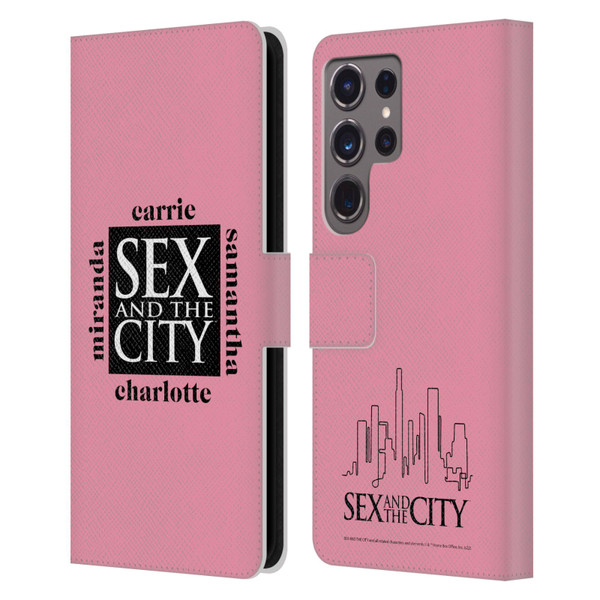 Sex and The City: Television Series Graphics Character 1 Leather Book Wallet Case Cover For Samsung Galaxy S24 Ultra 5G