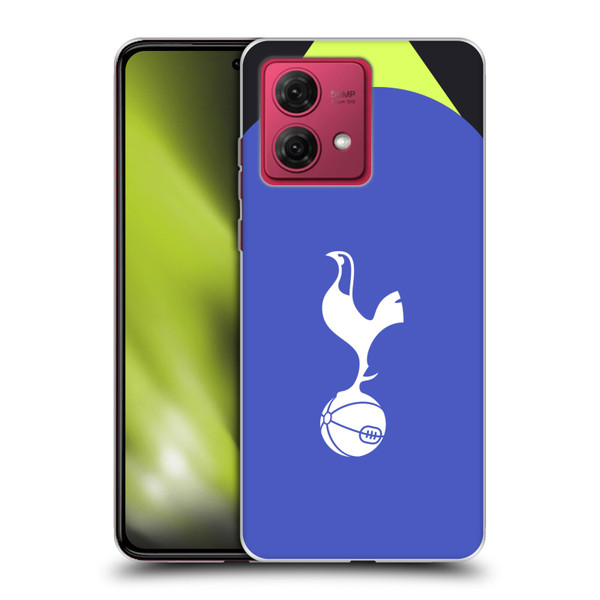 Tottenham Hotspur F.C. 2022/23 Badge Kit Away Soft Gel Case for Motorola Moto G84 5G