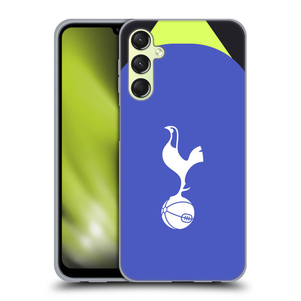 Tottenham Hotspur F.C. 2022/23 Badge Kit Away Soft Gel Case for Samsung Galaxy A24 4G / Galaxy M34 5G