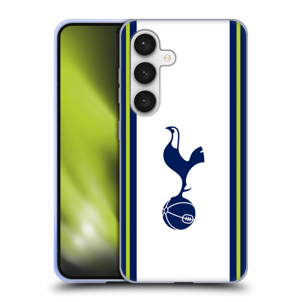 Tottenham Hotspur F.C. 2022/23 Badge Kit Home Soft Gel Case for Samsung Galaxy S24 5G