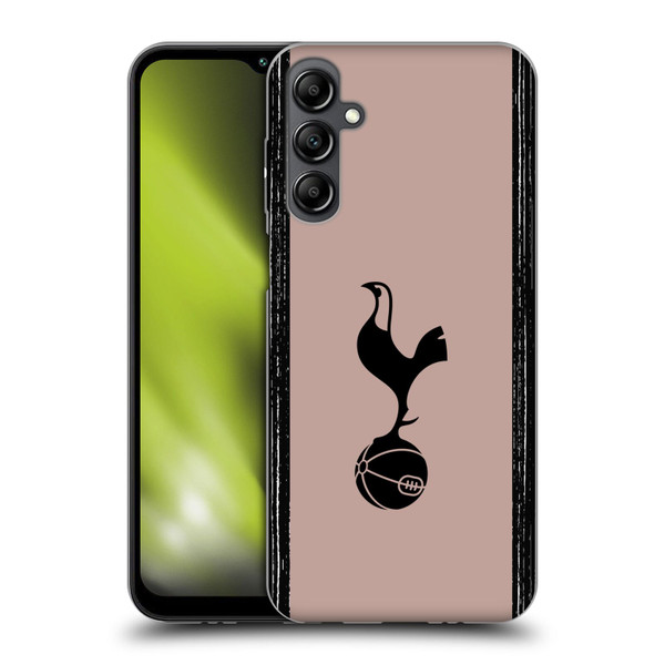 Tottenham Hotspur F.C. 2023/24 Badge Black And Taupe Soft Gel Case for Samsung Galaxy M14 5G