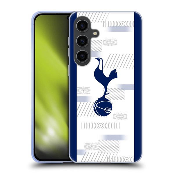 Tottenham Hotspur F.C. 2023/24 Badge Home Kit Soft Gel Case for Samsung Galaxy S24+ 5G
