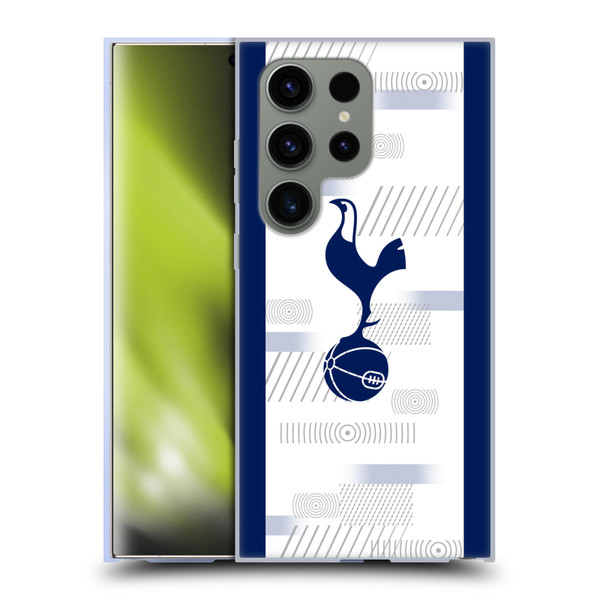 Tottenham Hotspur F.C. 2023/24 Badge Home Kit Soft Gel Case for Samsung Galaxy S24 Ultra 5G