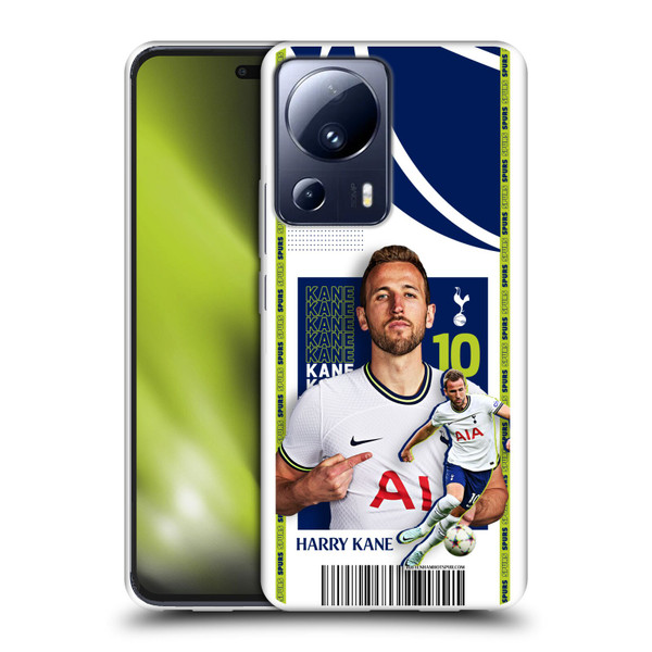Tottenham Hotspur F.C. 2022/23 First Team Harry Kane Soft Gel Case for Xiaomi 13 Lite 5G