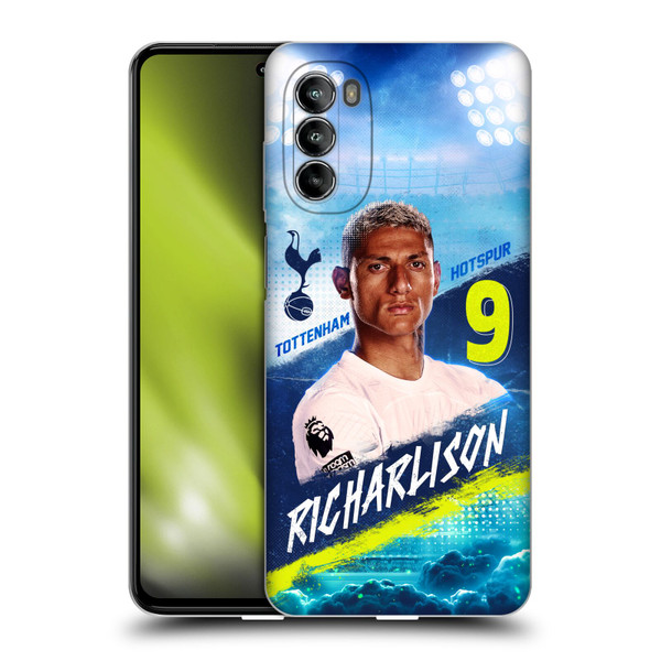 Tottenham Hotspur F.C. 2023/24 First Team Richarlison Soft Gel Case for Motorola Moto G82 5G