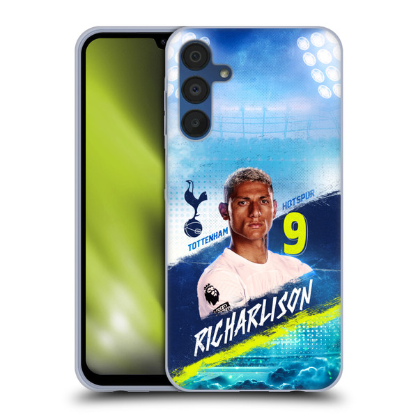 Tottenham Hotspur F.C. 2023/24 First Team Richarlison Soft Gel Case for Samsung Galaxy A15