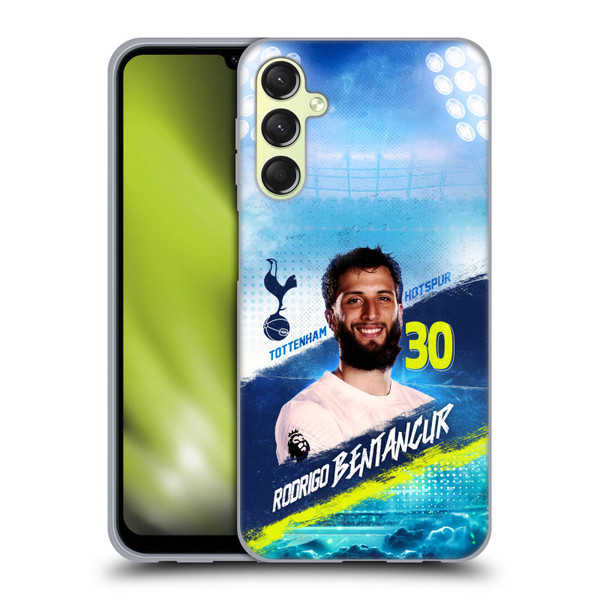 Tottenham Hotspur F.C. 2023/24 First Team Rodrigo Bentancur Soft Gel Case for Samsung Galaxy A24 4G / Galaxy M34 5G