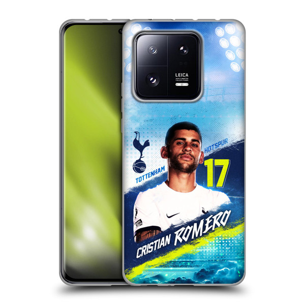Tottenham Hotspur F.C. 2023/24 First Team Cristian Romero Soft Gel Case for Xiaomi 13 Pro 5G