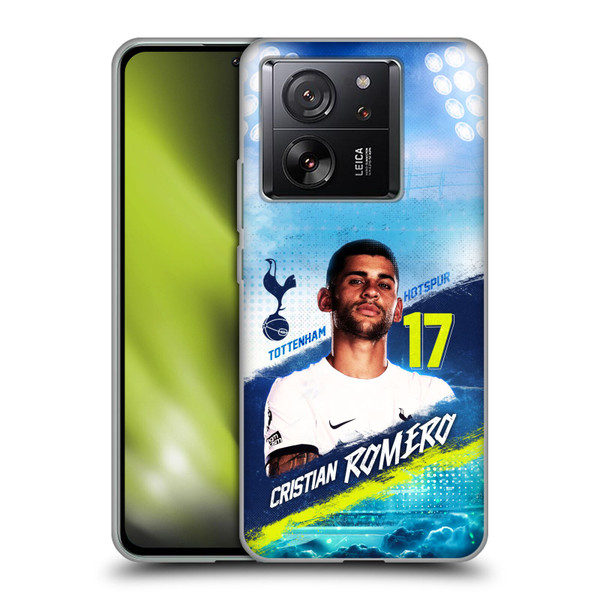 Tottenham Hotspur F.C. 2023/24 First Team Cristian Romero Soft Gel Case for Xiaomi 13T 5G / 13T Pro 5G