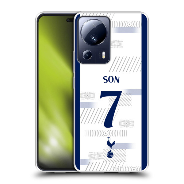 Tottenham Hotspur F.C. 2023/24 Players Son Heung-Min Soft Gel Case for Xiaomi 13 Lite 5G