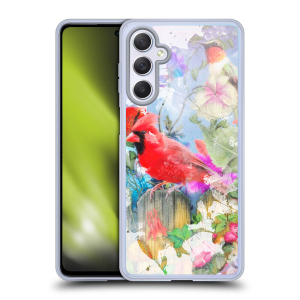 Aimee Stewart Assorted Designs Birds And Bloom Soft Gel Case for Samsung Galaxy M54 5G
