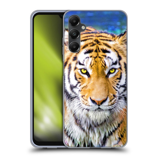 Aimee Stewart Animals Tiger and Lily Soft Gel Case for Samsung Galaxy A05s