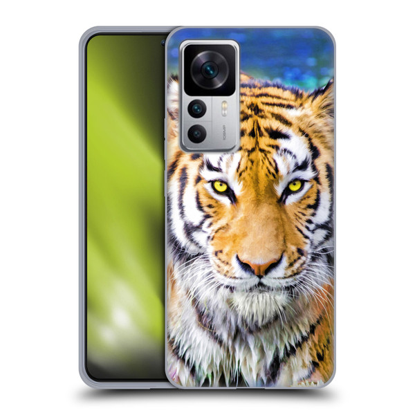 Aimee Stewart Animals Tiger and Lily Soft Gel Case for Xiaomi 12T 5G / 12T Pro 5G / Redmi K50 Ultra 5G