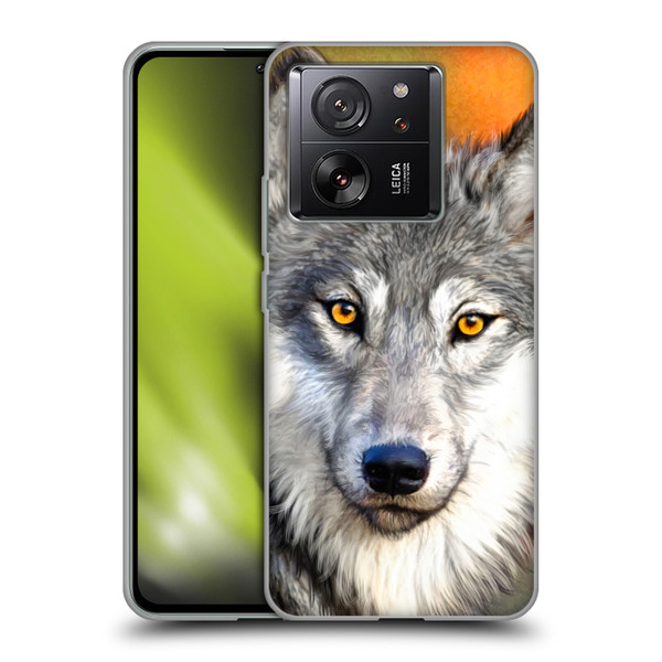 Aimee Stewart Animals Autumn Wolf Soft Gel Case for Xiaomi 13T 5G / 13T Pro 5G