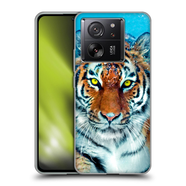 Aimee Stewart Animals Yellow Tiger Soft Gel Case for Xiaomi 13T 5G / 13T Pro 5G