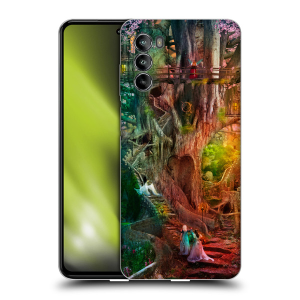 Aimee Stewart Fantasy Dream Tree Soft Gel Case for Motorola Moto G82 5G
