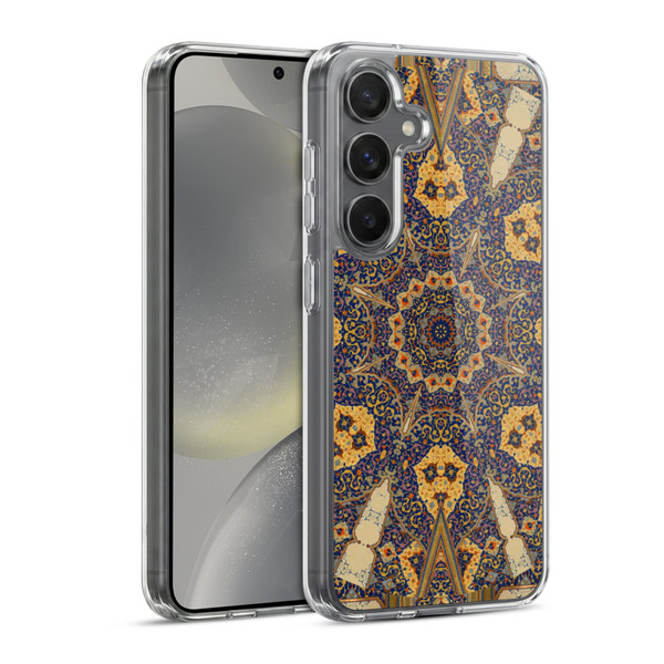 Aimee Stewart Mandala Ancient Script Soft Gel Case for Samsung Galaxy S24 5G & MagSafe