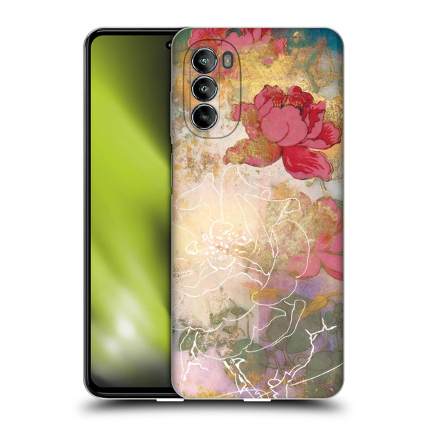 Aimee Stewart Smokey Floral Midsummer Soft Gel Case for Motorola Moto G82 5G