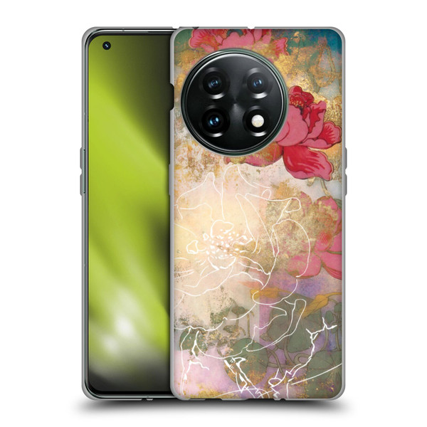 Aimee Stewart Smokey Floral Midsummer Soft Gel Case for OnePlus 11 5G