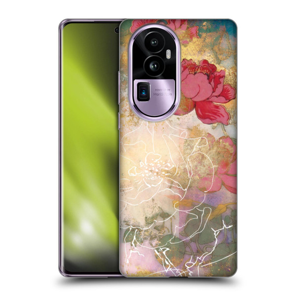 Aimee Stewart Smokey Floral Midsummer Soft Gel Case for OPPO Reno10 Pro+