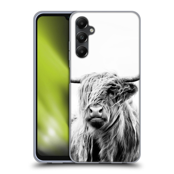 Dorit Fuhg Travel Stories Portrait of a Highland Cow Soft Gel Case for Samsung Galaxy A05s