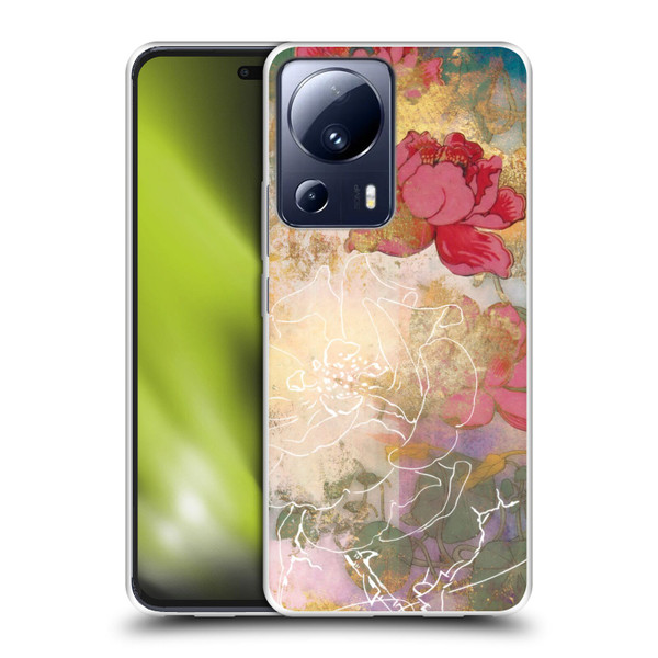 Aimee Stewart Smokey Floral Midsummer Soft Gel Case for Xiaomi 13 Lite 5G