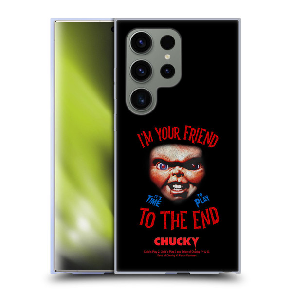 Child's Play Key Art Friend To The End Soft Gel Case for Samsung Galaxy S24 Ultra 5G
