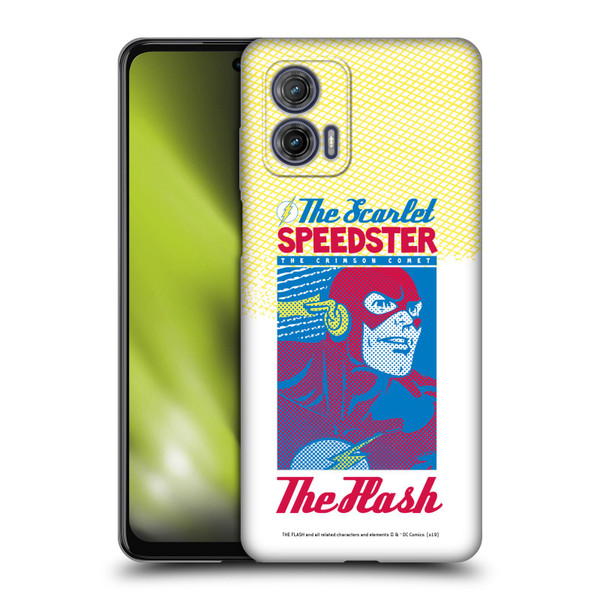 The Flash DC Comics Fast Fashion Scarlet Speedster Soft Gel Case for Motorola Moto G73 5G