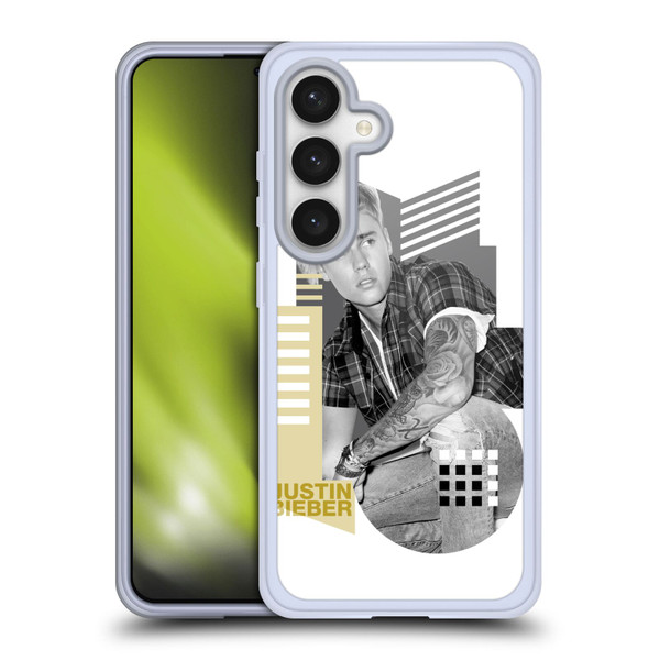 Justin Bieber Purpose B&w Calendar Geometric Collage Soft Gel Case for Samsung Galaxy S24 5G