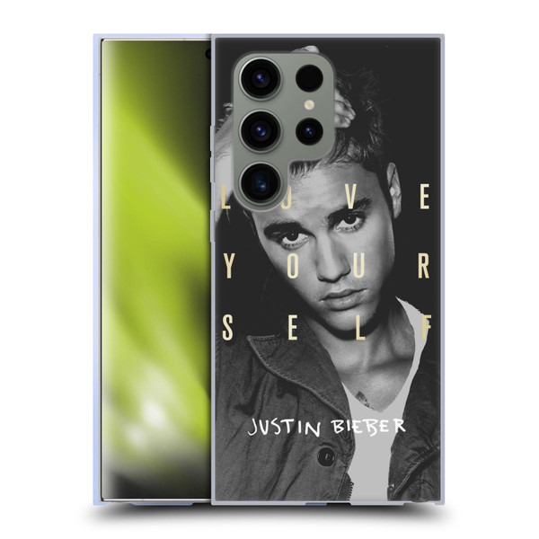 Justin Bieber Purpose B&w Love Yourself Soft Gel Case for Samsung Galaxy S24 Ultra 5G