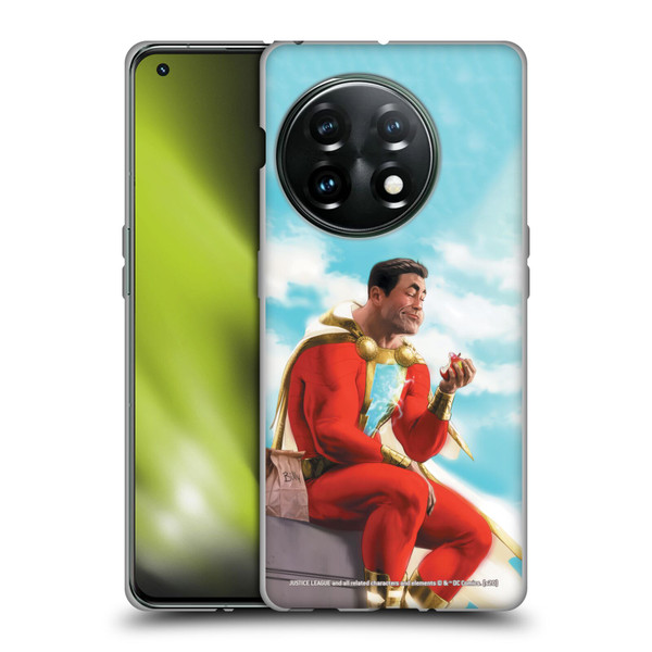 Justice League DC Comics Shazam Comic Book Art Issue #9 Variant 2019 Soft Gel Case for OnePlus 11 5G